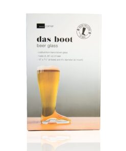 Domestic Corner - Das Boot - Quality Glass Beer Boot Mug for Oktoberfest Celebrations, St. Patrick's Day, Bachelor or Bachelorette Festivities, Holds Over 5 Beers - 2 Liter 2-Liter 11 71eLGyO2kL