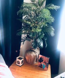 Nearly Natural 5263-0308 56in. Areca Palm Silk Tree with Basket, Green,30" x 32" x 56" 38 71eME8bBouL