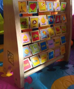 Hape Alphabet Abacus, L: 10, W: 4.7, H: 12.6 inch 43 71eMGp 7gjL