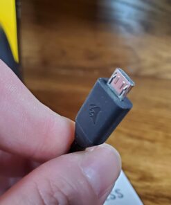 CORSAIR IRONCLAW WIRELESS RGB Rechargeable Gaming Mouse with Slipstream Technology - 18,000 DPI - 3-Zone RGB Multi-Color Backlighting - Black 43 71eNihE1tNL