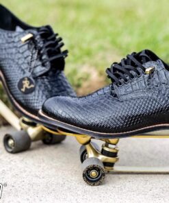 Modern Elements Metal Aglets Shoelace Tips - Set of Four Tips and Screws - Includes Screwdriver Gold 40 71eOisJ3L L