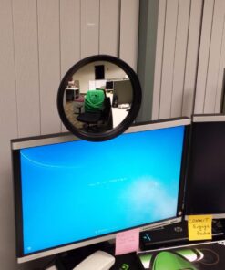 See All ICU7 Personal Safety and Security Clip-On Convex Security Mirror, 7" Diameter (Pack of 1), Black 7 inches 15 71eOm3AqHL