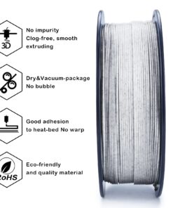 ZIRO PLA Marble Filament 1.75mm,3D Printer Filament PLA 1.75mm Marble Color 1KG(2.2lbs),Marble 36 71ePSztghTL