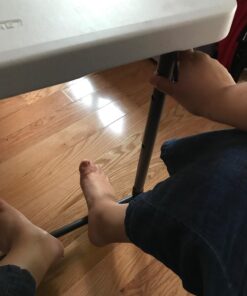 Lifetime Height Adjustable Craft Camping and Utility Folding Table 52 71eTY2CWGTL