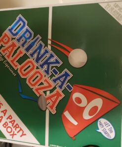 DRINK-A-PALOOZA Board Game: Fun Drinking Games for Couples Game Night | The Drinking Board Game for Parties That Combines Beer Pong + Flip Cup + Kings Cup Card Game and All The Best Drinking Games 38 71eTtoa24oL