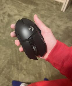 Logitech G502 Lightspeed Wireless Gaming Mouse with Hero 25K Sensor, PowerPlay Compatible, Tunable Weights and Lightsync RGB - Black 72 71eUI3itI0L