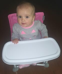 Summer Infant Pop 'N Sit Portable Booster Chair, Floor Seat, Indoor/Outdoor Use, Compact Fold, Pink, 6 Mos - 3 Yrs 43 71eVI1LreRL