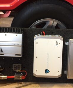 InstallGear 0/2/4 AWG Gauge Power Distribution Block 1/0 Gauge in to (4) 4/8 Gauge Out - Fuse Block for Auto, RV, Motorcycle, and Boat - Distribution Block Car Audio 1/0 Gauge In - (4) 4/8 Gauge Out 45 71eVYQd3JYL