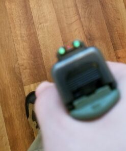 TRUGLO Fiber-Optic Handgun Night Sight | Compact Durable Snag-Resistant High-Visibility Red Front & Green Rear Sight for Handguns Glock High Set 33 71eWA9thXKL 2