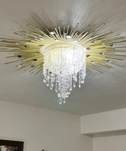 WAZHRMGHG 99FT Clear Acrylic Crystal Garland Strands Hanging Chandelier Bead Chain Ornament String Decorations for Manzanita Centerpiece Christmas Tree Wedding Party Celebration (99FT(30M)) 99FT(30M) 25 71eWGqBOcBL