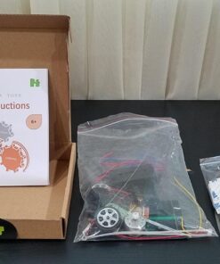 Pica Toys Solar-Powered Car V1, Wooden STEM Kit with Wireless Remote Control for Boys and Girls, Hybrid Powered by Solar Power and Batteries, Educational Motor Toy Gift for Kids Aged 8-12 Classic 48 71eWHcVxM4L