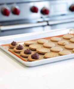 Silpat Perfect Macaron Non-Stick Silicone Baking Mat, 11-5/8" x 16-1/2", Orange 64 71eXHPydapL