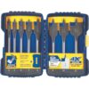 IRWIN Tools SPEEDBOR Blue Groove Pro Spade Bit Set with Case, 8-Piece (341008) 2 71eXZMxG vL