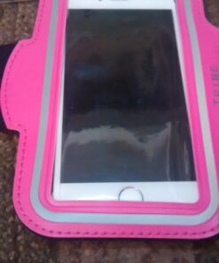TRIBE Water Resistant Cell Phone Armband Case Running Holder for iPhone Pro Max Plus Mini SE (13/12/11/X/XS/XR/8/7/6/5) Galaxy S Ultra Plus Edge Note (21/20/10/9/8/7/6/5) Adjustable Strap & Key Pocket Dark Pink S: iPhone Mini/8/7/6/5/4/3/SE/Galaxy Mini 44 71eXo9doTfL 3