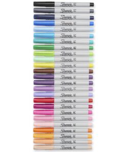 SHARPIE Permanent Markers, Ultra Fine Point, Assorted Colors, 24 Count 24-Count Ultra-Fine 28 71eY6i4SCVL