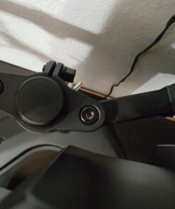 WALI Free Standing Dual LCD Monitor Fully Adjustable Desk Mount Fits 2 Screens up to 27 inch, 22 lbs. Weight Capacity per Arm, with Grommet Base (MF002), Black 39 71eYlMasE8L