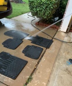 Heavy Duty Brass Fireman Style Hose Nozzle - Fits All Standard Garden Hoses - Best High Pressure Sprayer to Wash Your Car or Water Your Garden – Leak Proof - 30 Day No-Hassle Guarantee 43 71eZL90NTzL