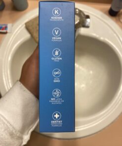 Dental Duty Sensitive Teeth Whitening Strips – Professional Vegan Stain Remover White Strips for Sensitive Teeth for Coffee & Tea Stains – Get A Lighter Shade After One Application – 28 Strips 37 71ea5F0Yp L