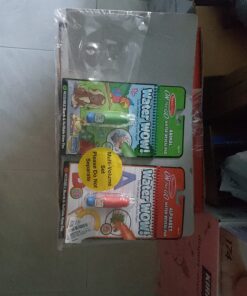 Melissa & Doug On the Go Water Wow! Water-Reveal Activity Pads, 3-pk, Animals, Alphabet, Numbers - 3-Pack Of Reusable No-Mess Travel Activities For Kids Bundle: Animals, Alphabet, Numbers Standard Packaging 51 71eas WIY0L