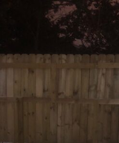 OTHWAY Solar Fence Post Lights Wall Mount Decorative Deck Lighting, Black, 4 Packs 48 71eazhR6k2L