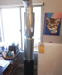 TerraBloom 8" x 24" Carbon Filter for Grow Tent - 46mm Charcoal Carbon Air Filter - Maximize Airflow with 750 CFM - Premium Carbon Air Filter & Charcoal Filter for Homes & Commercial Applications 17 71ebzf6yK0L