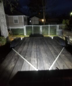 Auxbeam 7" LED Light Bar Flood Led Work Light 36W Off Road Driving Lights for JeepTruck 4x4 Military Mining Boating Farming and Heavy Equipment 42 71ecN0ZpHJL