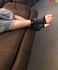 Bitly Plantar Fasciitis Socks for Women & Men - Best Foot & Ankle Compression Sleeve, Brace for Everyday Use - Provides Arch Support & Heel Pain Relief (Black, Large) Black 1 39 71echgKvpL 2