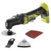 Ryobi P340 One+ 18V Lithium Ion JobPlus Cordless Multi Tool with 3 Attachment Heads (P570 and P246 Parts Only, Battery Not Included) 36 71edmQp f4L