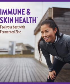 Alternative view of New Chapter Zinc Supplement, Fermented Zinc Complex, ONE Daily for Immune Support + Skin Health + Non-GMO Ingredients, Easy to Swallow & Digest, 60 Count (2 Month Supply) 60 Count (Pack of 1)