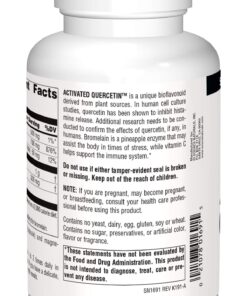 Source Naturals Activated Quercetin - Plant-Derived Bioflavonoid Complex - Seasonal & Immune Defense - 200 Capsules 200 Count (Pack of 1) 5 71eeZYrcioL