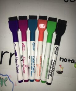 Mattel Board Dudes SRX Magnetic Dry Erase Markers 6-Pack Assorted Colors (DDM77), standart 32 71ef9D4Y4fL