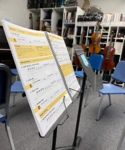 Music Stand, Kasonic 2 in 1 Dual-Use Folding Sheet Music Stand & Desktop Book Stand, Portable and Lightweight with Music Sheet Clip Holder & Carrying Bag Suitable for Instrumental Performance (Black) Black 56 71efQ8l1DTL 1