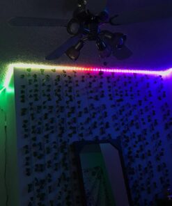 ELlight LED Strip Lights with APP, Dream Color 32.8ft LED Lights with Multicolor Chasing, Waterproof RGB Rope Lights Kit, 300 LEDs SMD 5050 Flexible Strip Lighting for Home Kitchen 37 71eghMokqUL