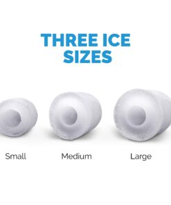 Newair Portable Ice Maker 50 lb. Daily, 12 Cubes in Under 7 Minutes - Compact Countertop Design - 3 Size Bullet Shaped Ice - for Kitchen/Office/RV/Bar - Stainless Steel 22 71egiWyvjFL