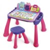 VTech Touch and Learn Activity Desk Deluxe, Pink Standard Packaging 53 71eh9OWOhOL
