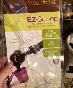 Perfect Pod EZ-Scoop | 2-in-1 Coffee Scoop and Funnel for Single-Serve Refillable Capsules, 2 Tablespoon Portioned Coffee Scooper 1 Pack 49 71ehPC8OlhL