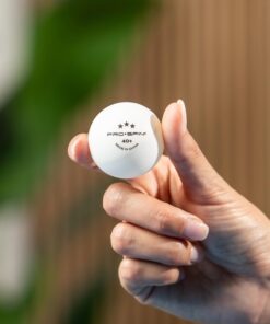 PRO SPIN Ping Pong Balls - White 3-Star Table Tennis Balls | High-Performance 40+ ABS Balls | Ultimate Durability for Indoor/Outdoor Ping Pong Tables Standard 12-Pack 16 71ejF2wNe5L