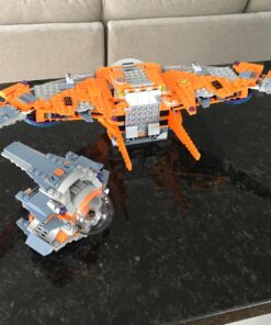 LEGO Marvel Super Heroes Avengers: Infinity War Thanos: Ultimate Battle 76107 Guardians of the Galaxy Starship Action Construction Toy (674 Pieces) (Discontinued by Manufacturer) 39 71ejd4k4lgL