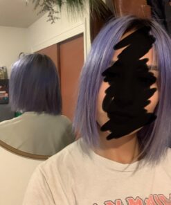 MANIC PANIC Lie Locks Hair Dye – Classic High Voltage - Semi Permanent Hair Color - Cool Medium Indigo Blue Shade - Vegan, PPD & Ammonia-Free - For Coloring Hair on Men & Women 38 71eoND M3YL