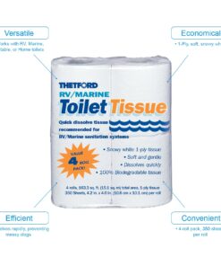 Thetford RV/ Marine Toilet Tissue - Toilet Paper for RV and Marine - 1-ply - 4 rolls - Thetford 20804 3 71ep3craiKL