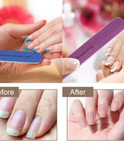 IFUNSON Professional Nail Buffer Block, Nail Buffer for Natural Nails, All-in-One Smooth & Buff & Shine for Nail Care, 6 Pack 24 71eqRciWQAL