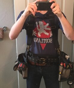 CLC Custom Leathercraft 1608 Electrician's Comfort Lift Combo Tool Belt, 28 Pocket,Black 25 71eqV4otY4L