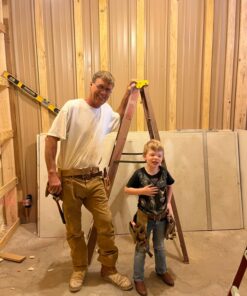 Childs Leather Tool Belt - Suede Leather Working Tool Pouch for Youth Dress Up and Costume. Waist Size 21"-30" 14 71eqVH6TOwL