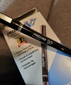 Pilot, Precise V7, Capped Liquid Ink Rolling Ball Pens, Fine Point 0.7 mm, Black, Pack of 12 29 71eqj8PeOYL
