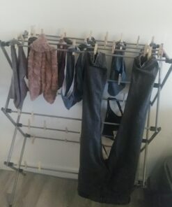 Giantex Portable Mini Compact Twin Tub Washing Machine 20lbs Washer Spain Spinner Portable Washing Machine, Blue+ White 42 71erUip2RoL