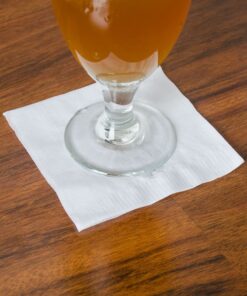 1 Ply White Beverage Napkins (Pack of 500ct) 1/4 Fold- Pack of 500ct 9 71etWU3SQ3L