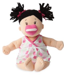 Manhattan Toy Baby Stella Black Hair Soft First Baby Doll, 15-Inch 20 71etawYmEFL