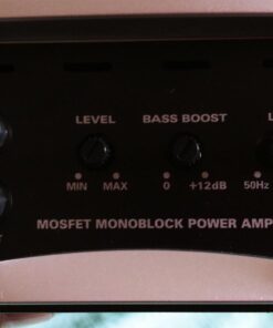 BOSS Audio Systems AR2000M Monoblock Car Amplifier - 2000 Watts, 2-4 Ohm Stable, Class A-B, Mosfet Power Supply, Gray Class A/B Monoblock 2000W 21 71eu0DIiSvL