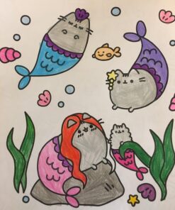 Pusheen Coloring Book (A Pusheen Book) 48 71eugVAs7bL