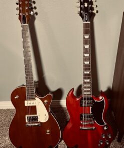 Amazon Basics Adjustable Guitar Folding A-Frame Stand for Acoustic and Electric Guitars with Non-Slip Rubber and Soft Foam Arms, Fully Assembled 47 71ewSKE2KL